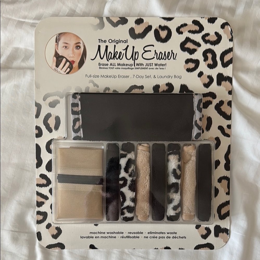 MakeUp Eraser Leopard Print 7-Day Set